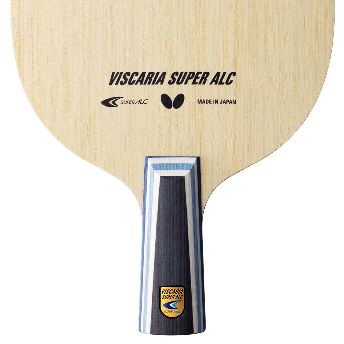 Butterfly Viscaria Super ALC CS Blade: Close-up of Lower Third and Handle